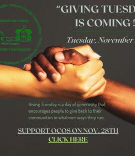Giving Tuesday at OCOS